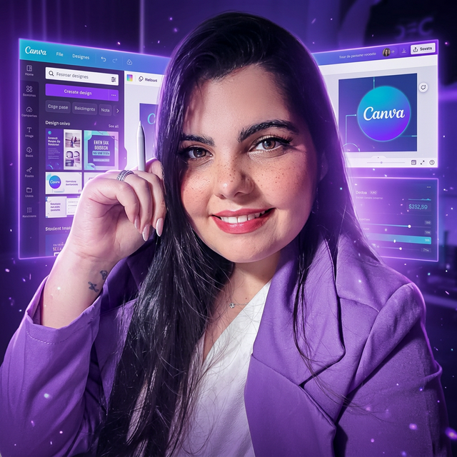 Pamella Vieira — Instrutora Canva Expert