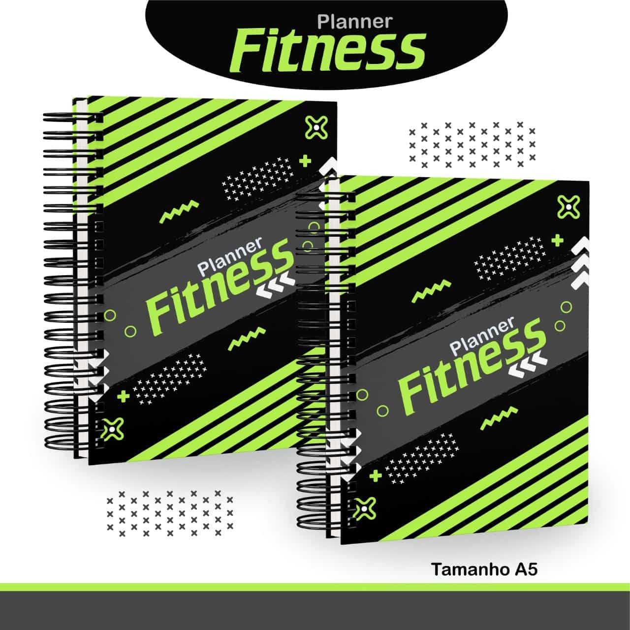 Planner 2023 - Fitness Feminino - Arquivo Digital