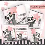Kit Encadernação Baby Completo – Pandinha Fofinha
