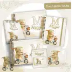 Kit Encadernação Baby Completo – Coelhinho Linho