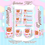 Combo Completo Bichinhos ABC Menina – Escolar + Saúde 2024