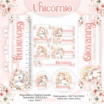 Combo Completo Unicórnio – Escolar + Saúde 2024