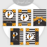 Combo Completo – Coleção |Girassol Luxo Alfabeto 2024