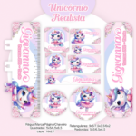 Combo Completo Unicórnio Realista – Escolar + Saúde 2024