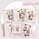 Kit Encadernação Baby Completo – Pandinha Clean Luxo