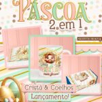 Páscoa 2 em 1 - Cristã + Coelhinhos