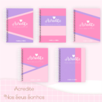 Combo Completo – Coleção Acredite nos seus sonhos  2025