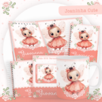 Kit Encadernação Baby Completo – Joaninha Cute