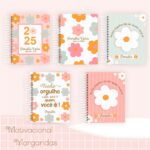 Combo Completo – Coleção Motivacional Margaridas  2025