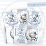 Kit Encadernação Baby Completo – Ursinho Soninho