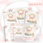 Kit Encadernação Baby Completo – Bebê Arco Íris