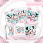 Kit Encadernação Baby Completo – Minnie Confeiteira