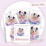 Kit Encadernação Baby Completo – Minnie Fada