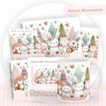 Kit Encadernação Baby Completo – Bosque Minimalista