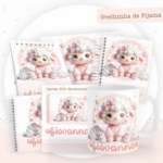 Kit Encadernação Baby Completo – Ovelhinha de Pijama 