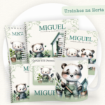 Kit Encadernação Baby Completo – Ursinhos na Horta