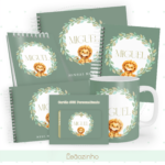 Kit Encadernação Baby Completo – Leãozinho