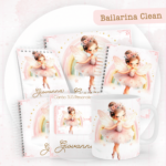 Kit Encadernação Baby Completo – Bailarina Clean