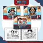 Livro de colorir tema One Piece