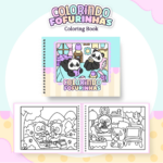 Livro de Colorir Autoral Colorindo Fofurinhas