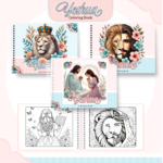 Livro de colorir tema Yeshua