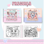 Livro de colorir tema Preguiça