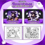 Livro de colorir tema Bruxinha Fofinha