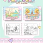 Livro de colorir tema Paisagens