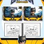 Livro de colorir tema Batman