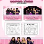 Livro de colorir tema Blackpink