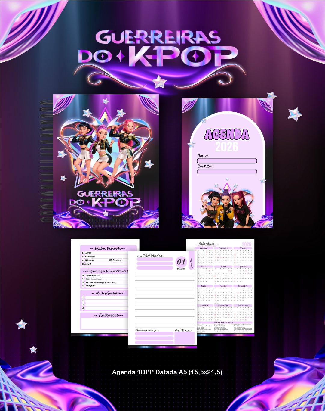 2 Box Guerreiras do K-Pop - Imagem 1