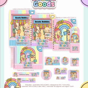 Combo Escolar Completo - Bobbie Goods