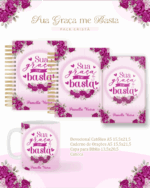Combo Cristão - Lettering Feminina Católica