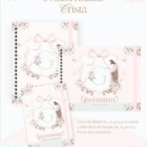 Combo Maternidade Cristã – Monograma Jesus