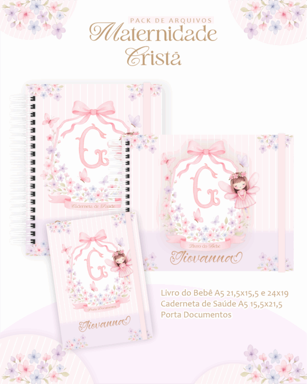 Combo Maternidade Cristã – Fadinha Clean - Imagem 1