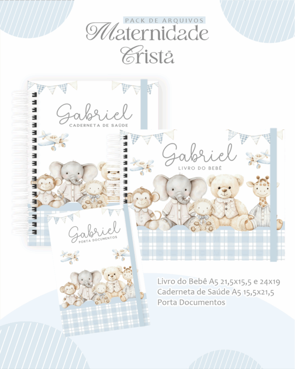 Combo Maternidade Cristã – Brinquedos Clean - Imagem 1
