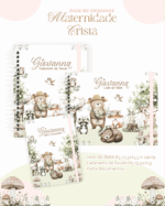 Combo Maternidade Cristã – Bosque Menina
