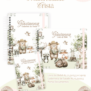 Combo Maternidade Cristã – Bosque Menina