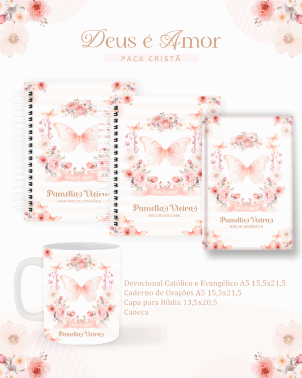Combo Cristão – Deus é Amor - Imagem 1