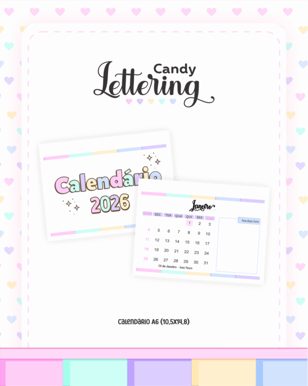 Pack Candy Lettering 2023 - Atualizada 2026 - Imagem 15