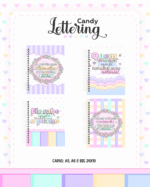 Pack Candy Lettering 2023 - Atualizada 2026