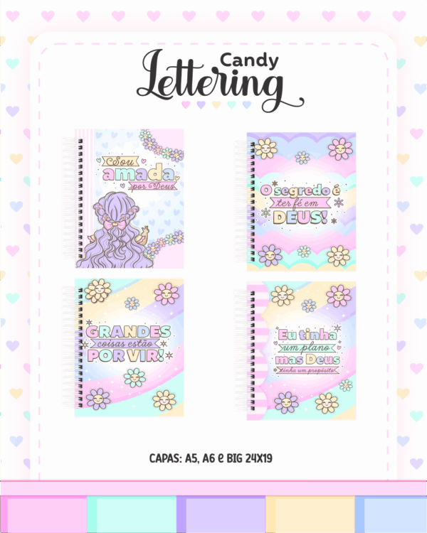 Pack Candy Lettering 2023 - Atualizada 2026 - Imagem 3