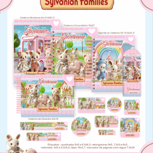 Combo Escolar Completo - Sylvanian Families