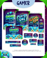 Combo Escolar Completo - Gamer