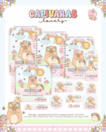 Combo Escolar Completo - Capivara Lovers