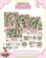 Combo Escolar Completo - Bosque da Minnie