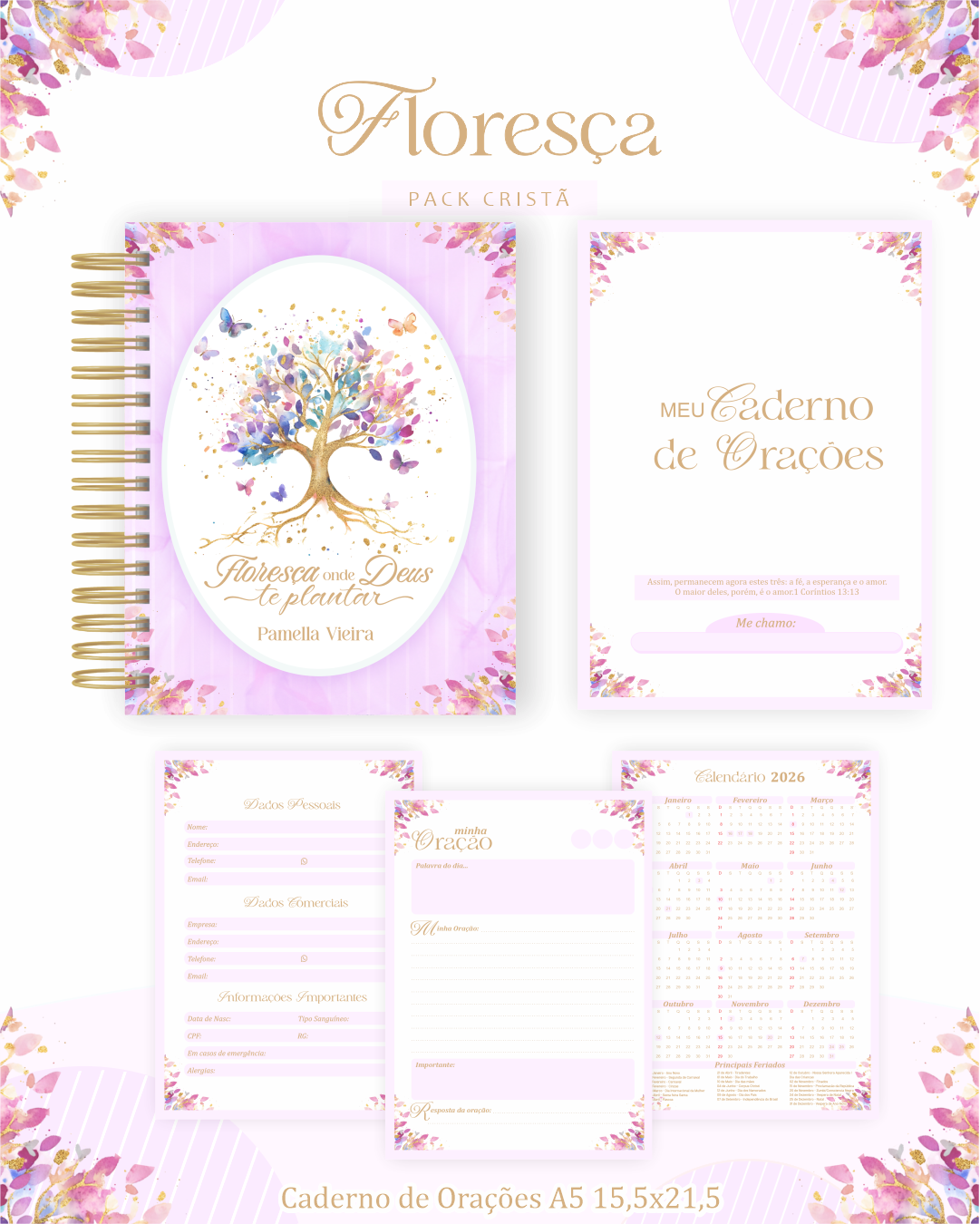 2 Combo Cristão - Floresça - Imagem 2