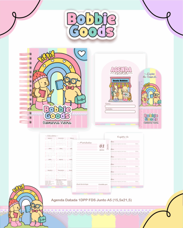 Combo Escolar Completo - Bobbie Goods - Imagem 3