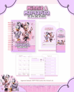 Combo Escolar Completo - Minnie e Margarida - Imagem 3