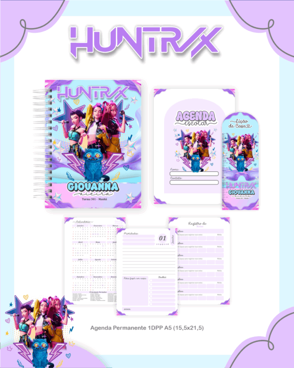 Combo Escolar Completo - Huntrax - Imagem 2